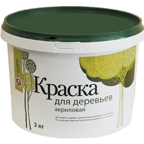 Краска для деревьев ВГТ ВД-АК-1180 акриловая 1,5 кг / 6