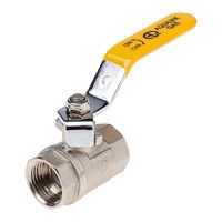 Кран шаровой газовый Aqualink 07101 Ø1/2" в-в ручка, 10/120