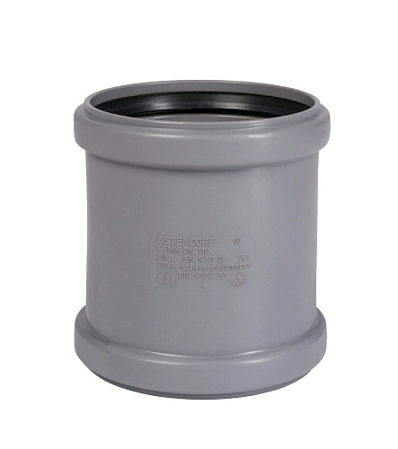 Муфта канализац. внутр. соединит. Ostendorf HTMM 115510 Ø110 мм полипропилен., 20/240