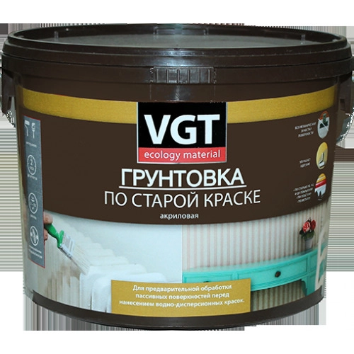 Грунтовка ВГТ ВД-АК-0301 по старой краске 10 кг /1