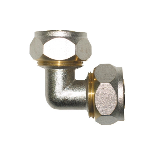 Угольник обжим. соединит.Aqualink 00159 Ø16 ц-ц, 10/120