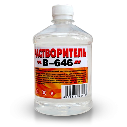 Растворитель В-646 Вершина 0,5 л / 20