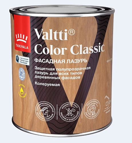 Антисептическое средство Tikkurila Valtti Color Classic Ec 0,9 л / 6