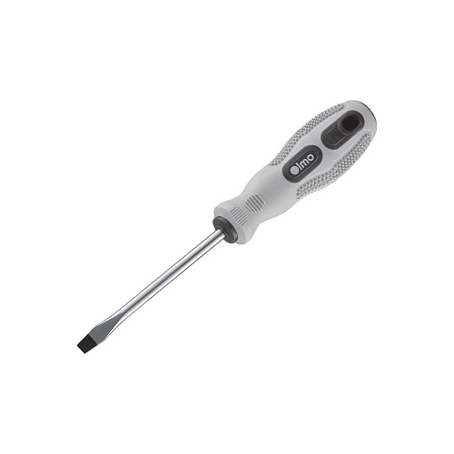 Отвертка плоская Olmo 346748 SL6 100 мм хромированная сталь CRV. 12/144