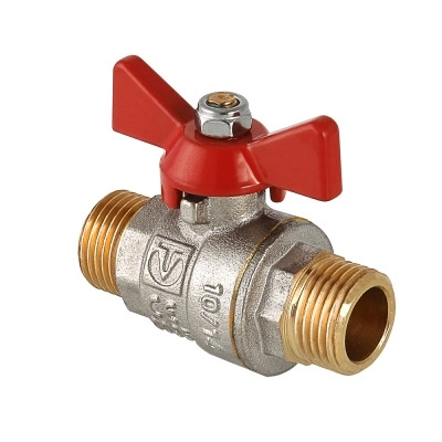Кран шаровой Valtec Base VT.219.N.06 Ø1" н-н бабочка, 6/90