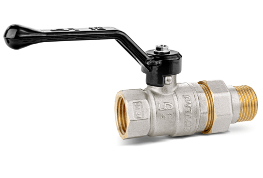 Кран шаровой с полусгоном  LD Pride LD 47.307.20 Ø3/4" в-н ручка /8