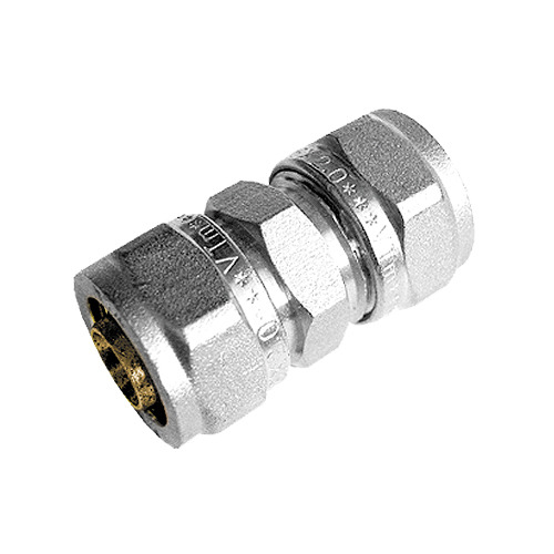Муфта обжим. соединит. Valtec VTm.303.N.001616 Ø16 ц-ц, 10/140