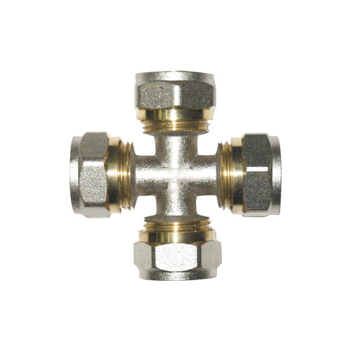 Крестовина обжим. соедин. Aqualink 00466 Ø16 ц-ц-ц-ц, 10/60