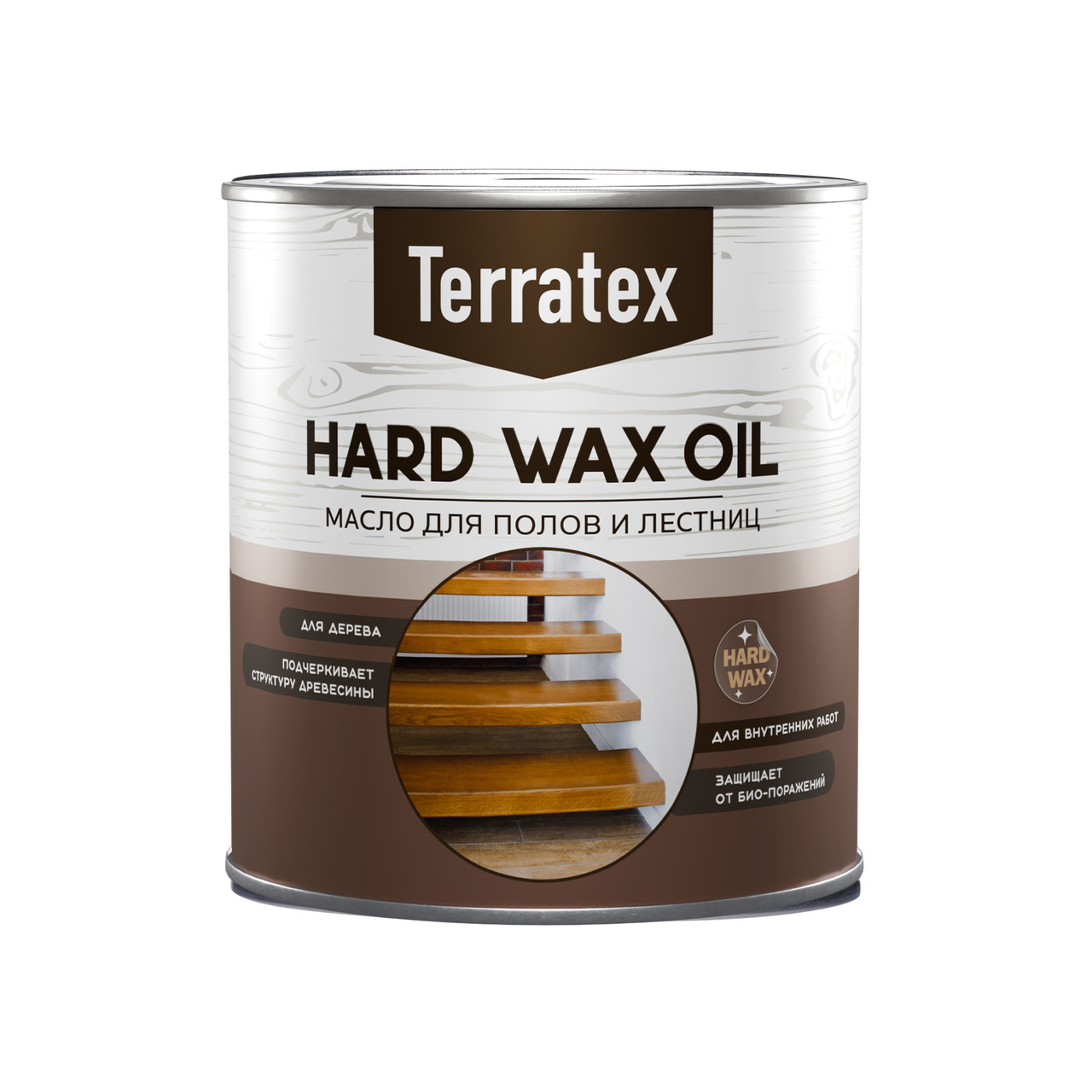 Масло для полов и лестниц Terratex кантри 0,75 л / 8