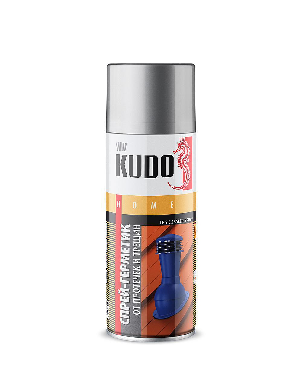 Cпрей герметизирующий KUDO KU-H301 серый 520 мл / 6