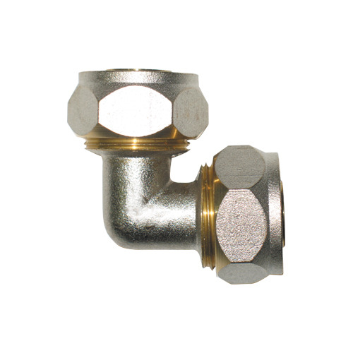 Угольник обжим. соединит.Aqualink 00159 Ø16 ц-ц, 10/120