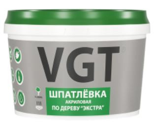 Шпатлевка по дереву акриловая ВГТ ЭКСТРА сосна 0,4 кг / 12