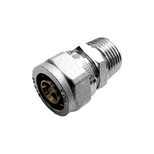 Муфта обжим. комбинир. Valtec VTm.301.N.001604 Ø16-1/2" ц-ш, 10/190