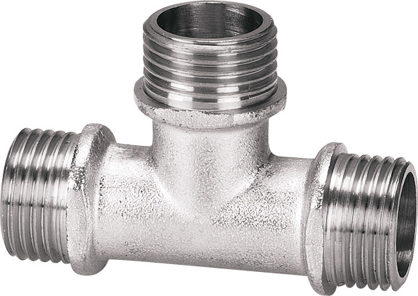 Тройник соединит. Aqualink 02575 Ø1/2" н-н-н латун., 10/150