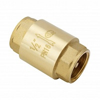 Клапан обратный Aqualink 02340 Ø3/4" с латун. сердечником, 15/150