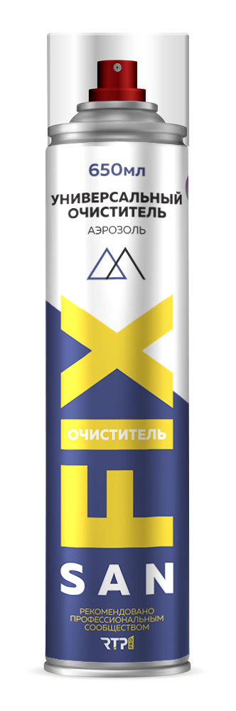 Очиститель универсальный 650 мл., аэрозоль, SANFIX 40719 /12*