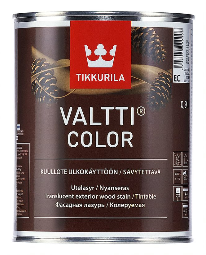 Антисептическое средство Tikkurila Valtti Color Ec 0,9 л / 3