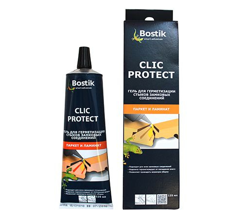 Гель для замковых соединений и стыков ламината и паркета BOSTIK CLICPROTECT 0,125 л / 12