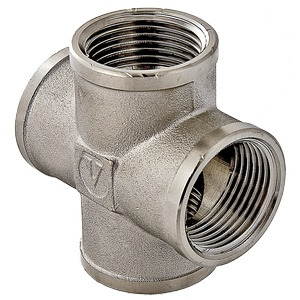 Крестовина соединит. Valtec VTr.760.N.0005 Ø3/4" латун., 10/40