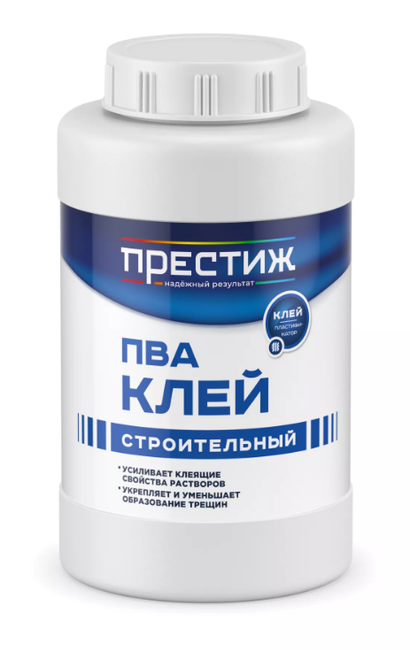 Клей ПВА строительный Престиж СТ (ведро) 0,9 кг/8
