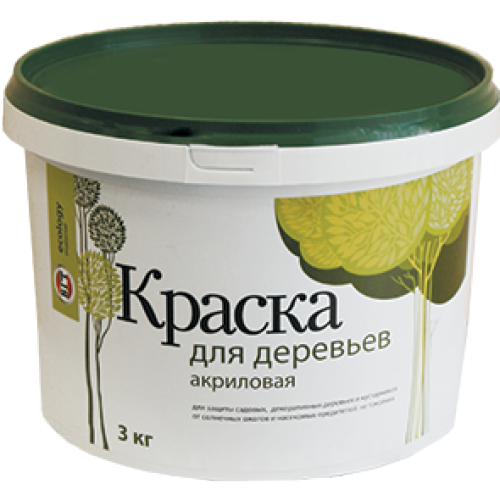 Краска для деревьев ВГТ ВД-АК-1180 акриловая 1,5 кг / 6