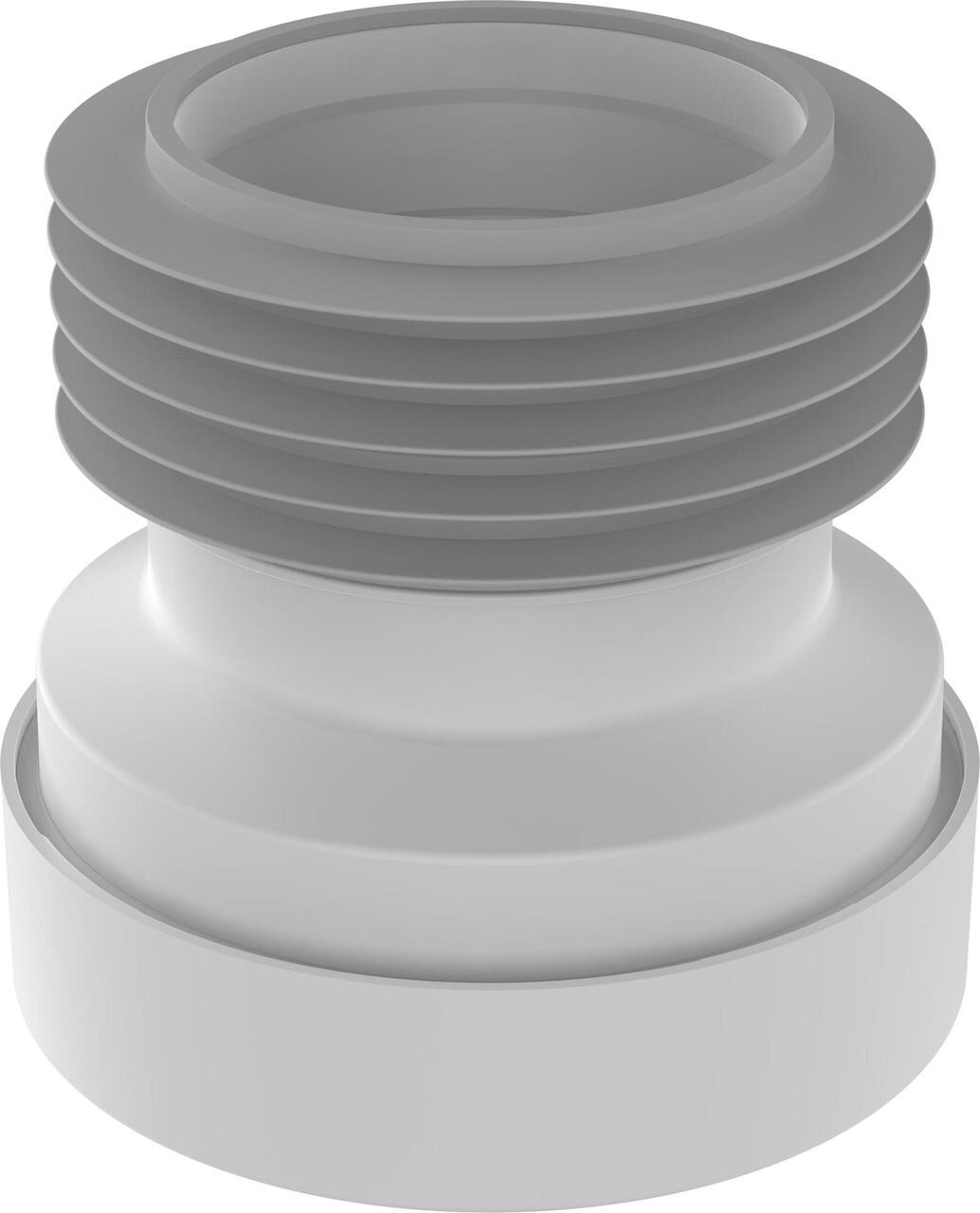 Манжета для унитаза Aquant M0220-36-MR прямая жёсткая / 36